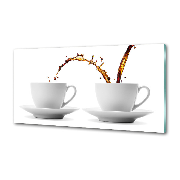 Salpicadero para cocina Café vertido