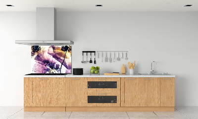 Panel antisalpicaduras Amapolas secas