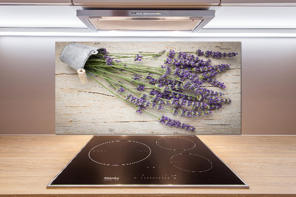 Panel para cocina Lavanda en maceta