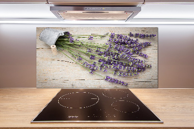 Panel para cocina Lavanda en maceta