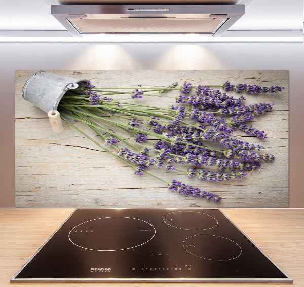 Panel para cocina Lavanda en maceta