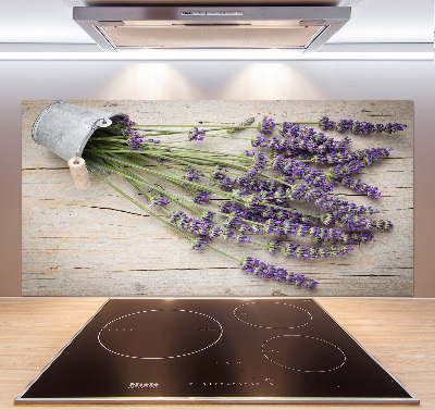 Panel para cocina Lavanda en maceta