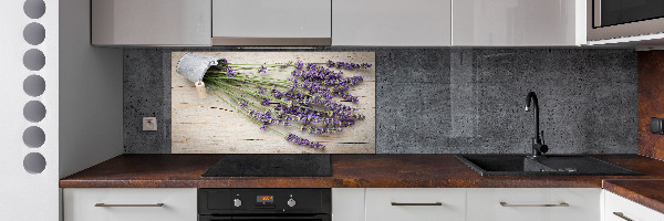 Panel para cocina Lavanda en maceta