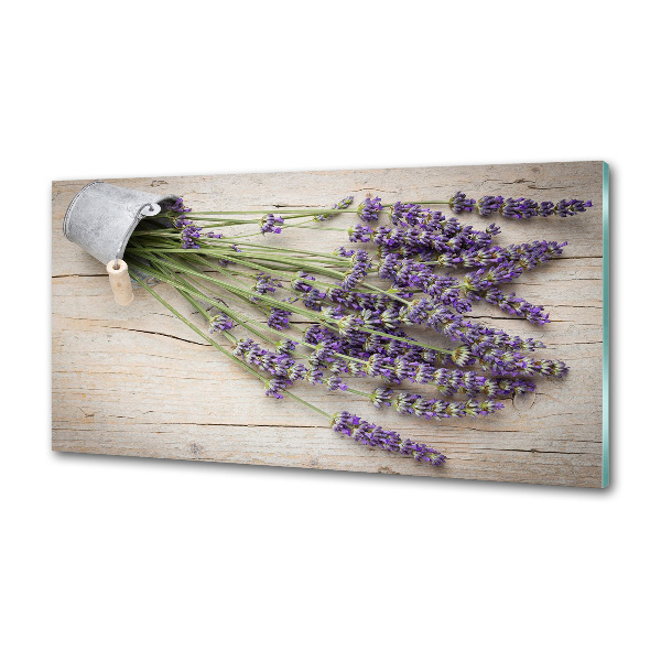 Panel para cocina Lavanda en maceta