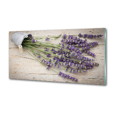 Panel para cocina Lavanda en maceta
