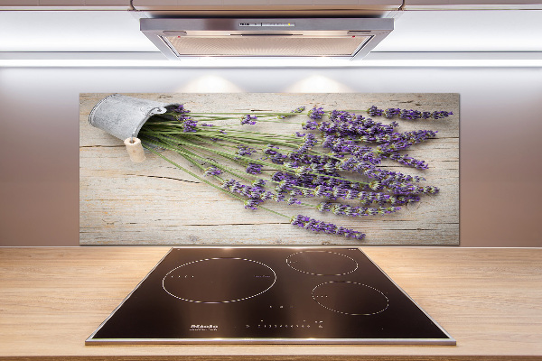Panel para cocina Lavanda en maceta