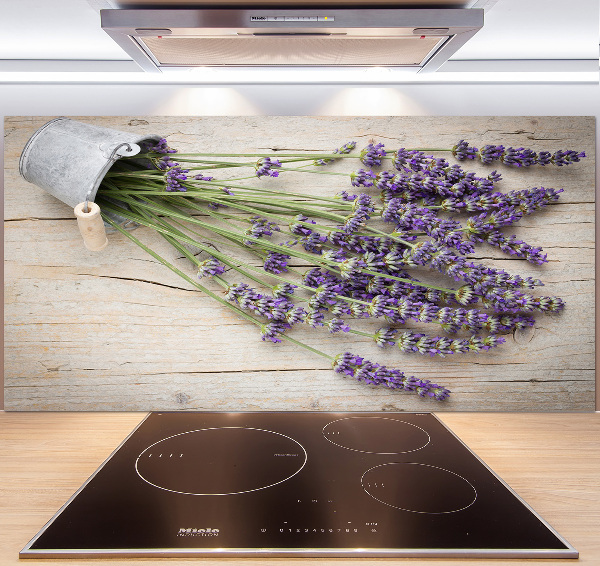 Panel para cocina Lavanda en maceta