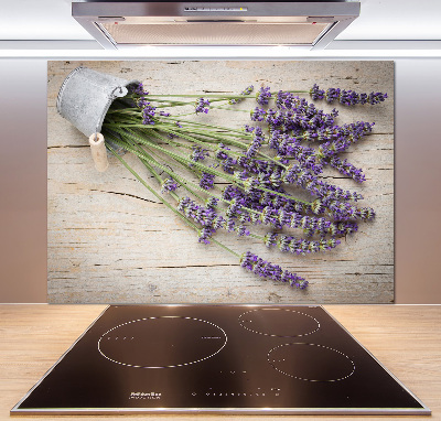 Panel para cocina Lavanda en maceta