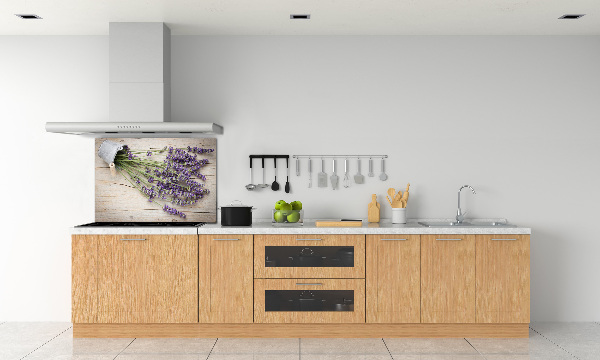 Panel para cocina Lavanda en maceta