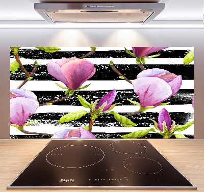Panel de pared de cocina Magnolia rayada