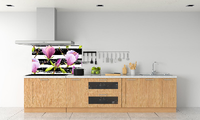 Panel de pared de cocina Magnolia rayada