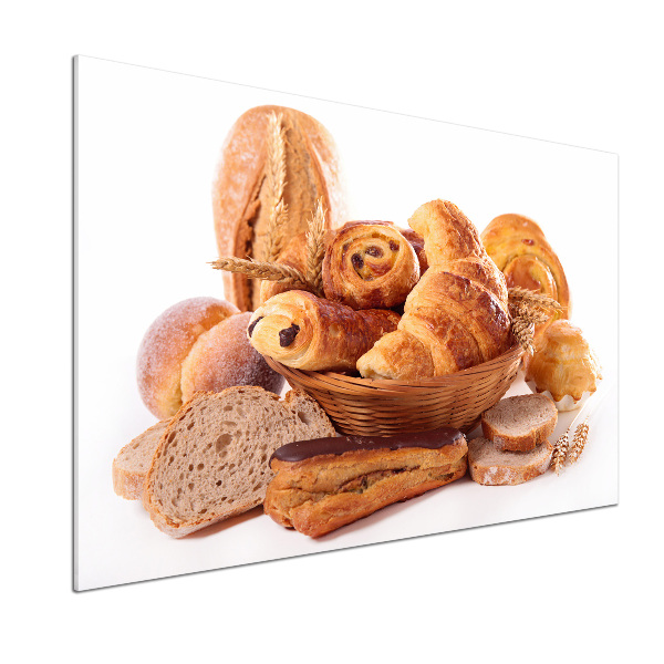 Panel między meble w kuchni Pieczywo