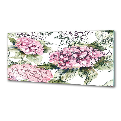 Panel antisalpicaduras Hortensia