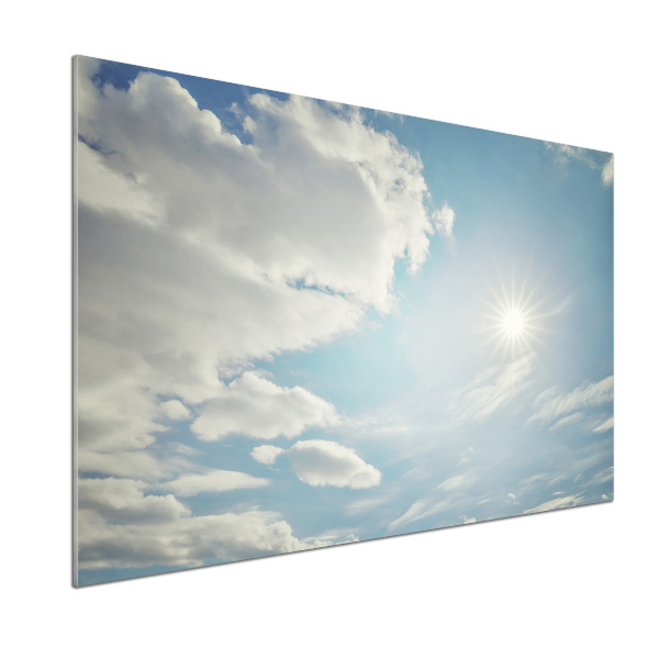 Salpicadero de cocina Nubes en el cielo