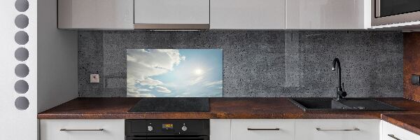 Salpicadero de cocina Nubes en el cielo