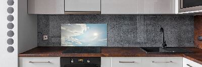 Salpicadero de cocina Nubes en el cielo