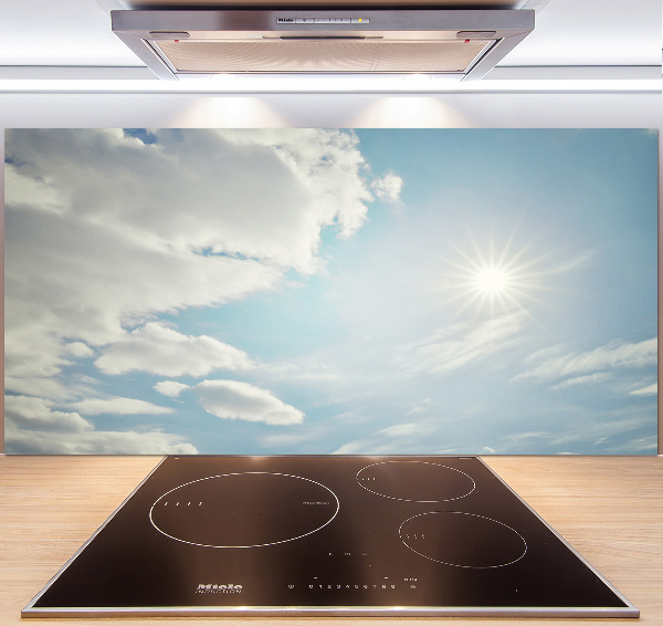 Salpicadero de cocina Nubes en el cielo