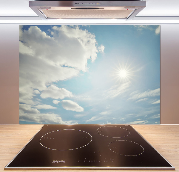 Salpicadero de cocina Nubes en el cielo
