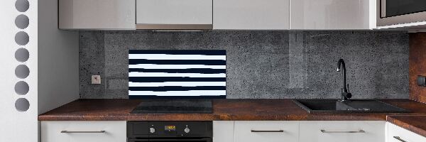 Panel de pared de cocina Fondo rayado
