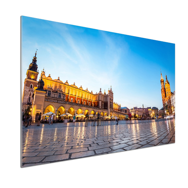 Panel antisalpicaduras Cracovia, Polonia