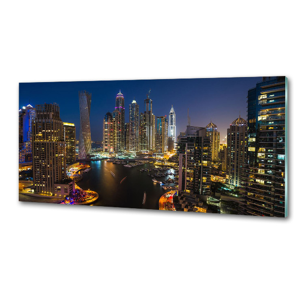 Panel para cocina Puerto deportivo de Dubái