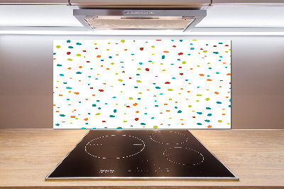 Panel para cocina Puntos de colores
