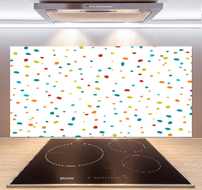 Panel para cocina Puntos de colores