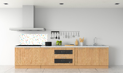 Panel para cocina Puntos de colores