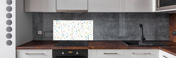 Panel para cocina Puntos de colores