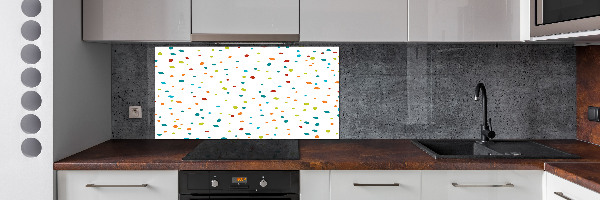 Panel para cocina Puntos de colores