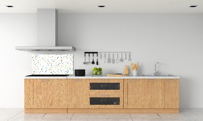 Panel para cocina Puntos de colores