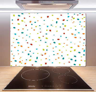 Panel para cocina Puntos de colores