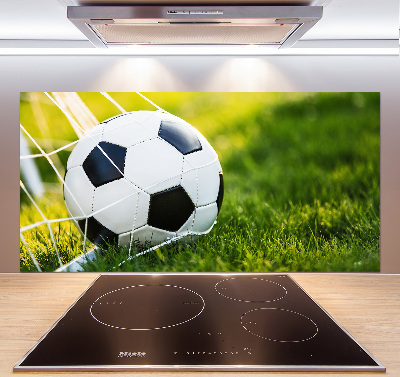 Panel do kuchni Piłka w bramce