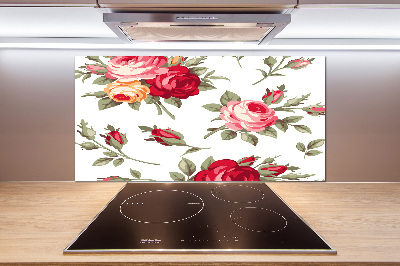 Panel para cocina Rosas