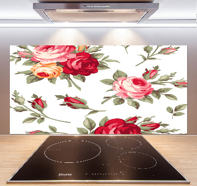 Panel para cocina Rosas
