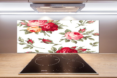 Panel para cocina Rosas