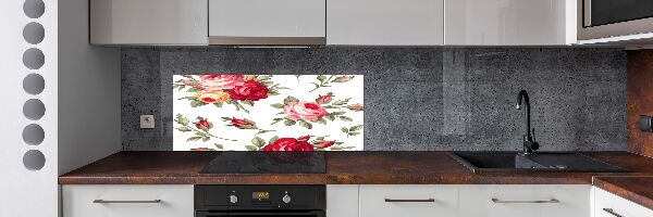 Panel para cocina Rosas
