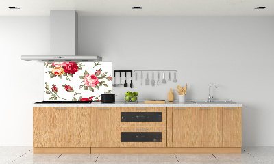Panel para cocina Rosas