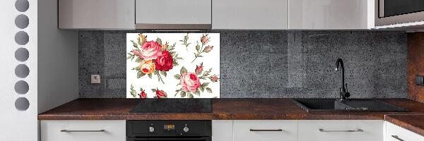 Panel para cocina Rosas