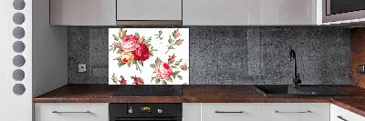 Panel para cocina Rosas