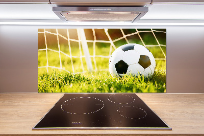 Panel para cocina El balón está en la portería.