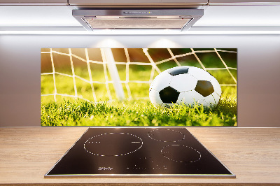 Panel para cocina El balón está en la portería.