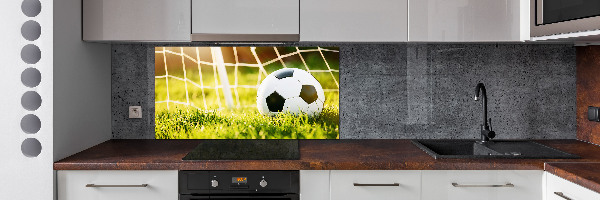 Panel do kuchni Piłka w bramce