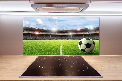 Salpicadero para cocina El balón en el campo