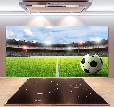 Salpicadero para cocina El balón en el campo