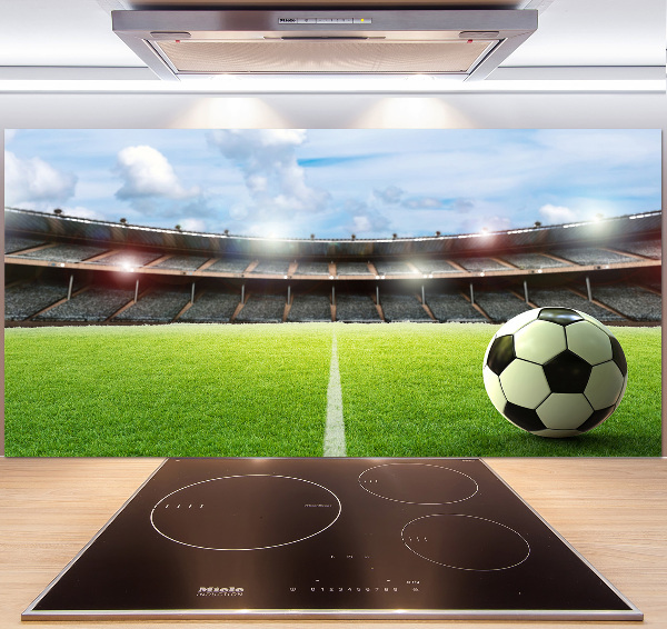 Salpicadero para cocina El balón en el campo