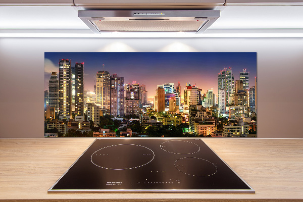 Panel dekor szkło Bangkok nocą