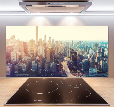 Panel antisalpicaduras Vista aérea de Nueva York