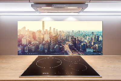 Panel antisalpicaduras Vista aérea de Nueva York