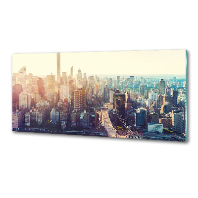 Panel antisalpicaduras Vista aérea de Nueva York